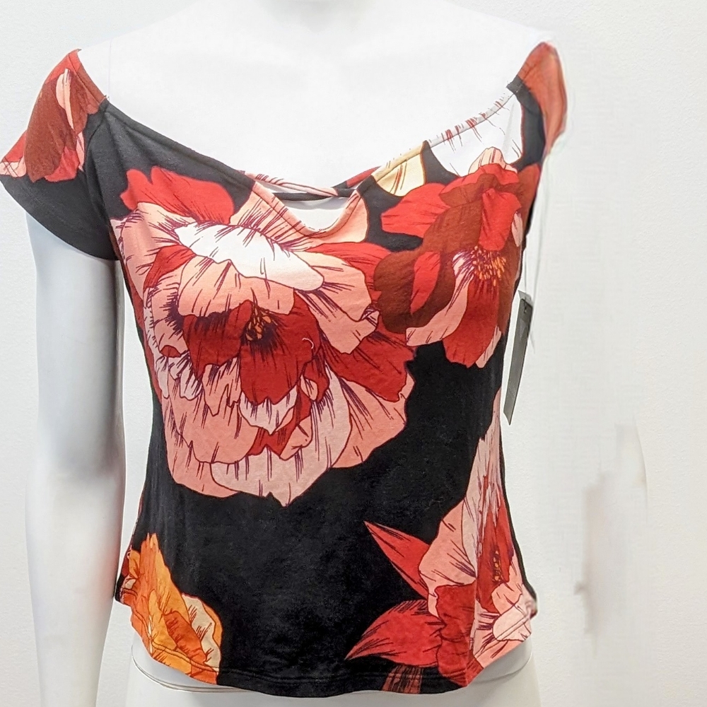 Guess Floral Crop Top New